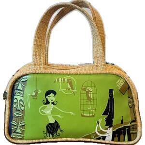 VTG Artist Proof Shag x Paul Frank Tiki Bar Purse Handbag 11/70